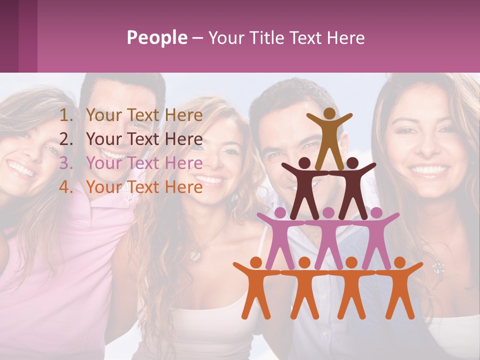 House Build Lawn PowerPoint Template