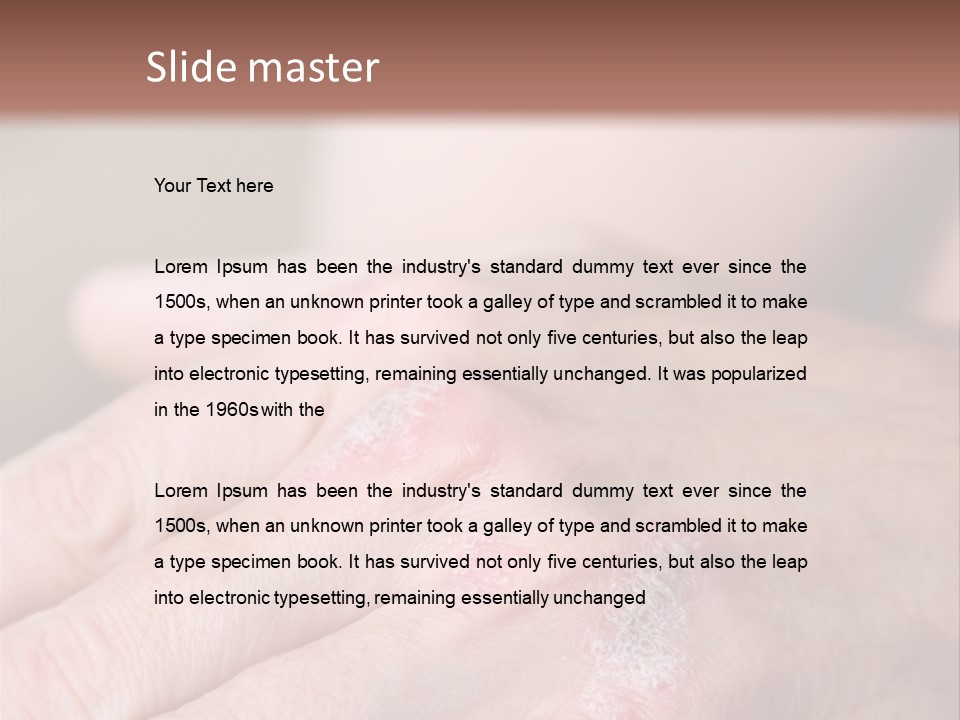 Small Rent Buy PowerPoint Template