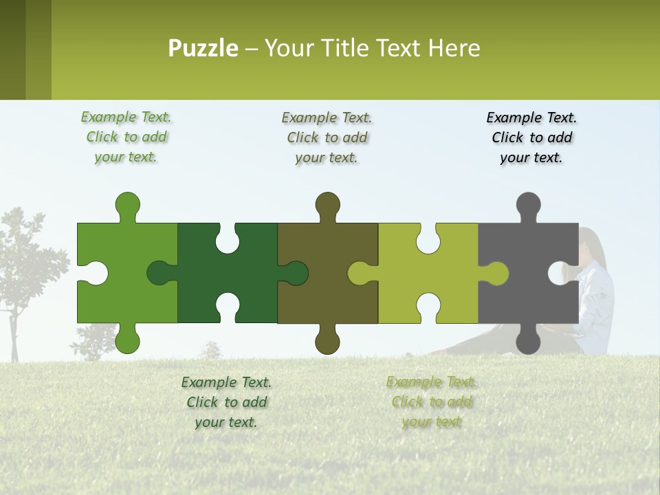 Finance Build Nature PowerPoint Template