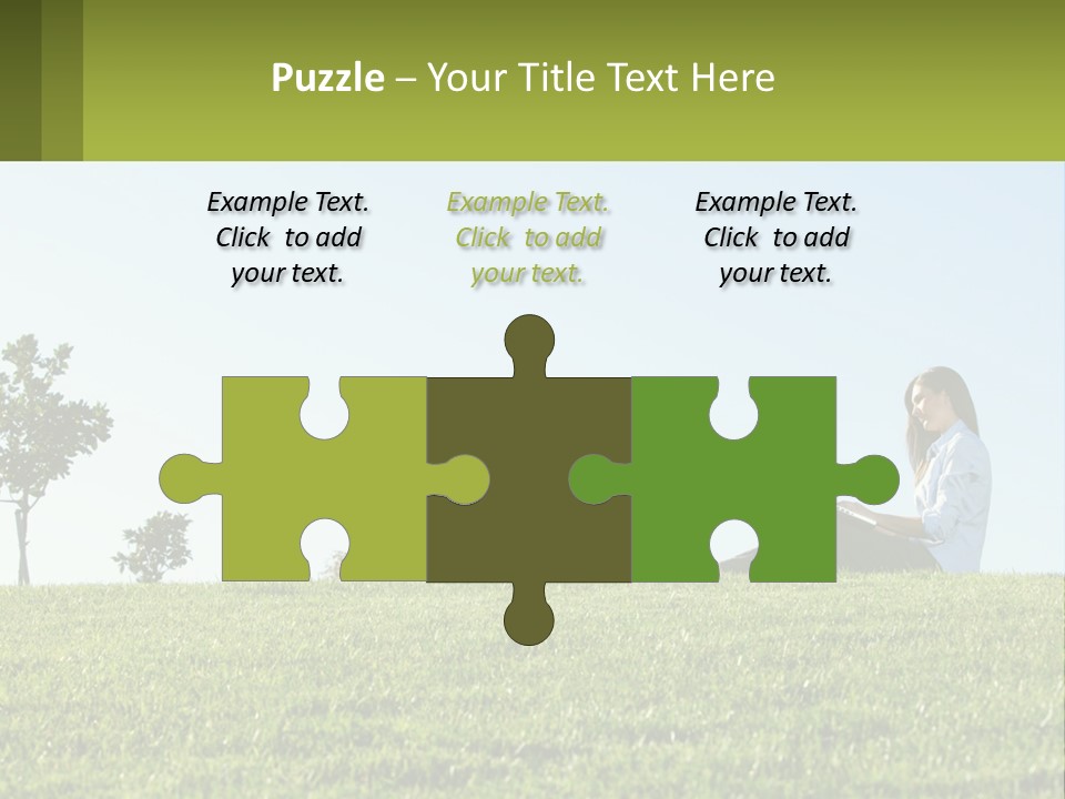 Finance Build Nature PowerPoint Template