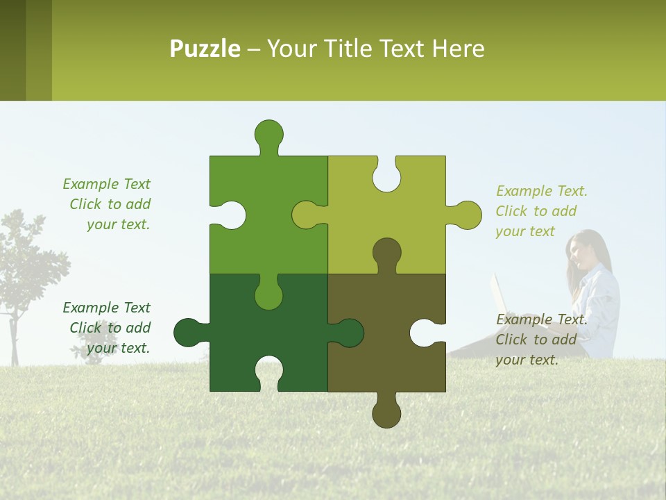 Finance Build Nature PowerPoint Template