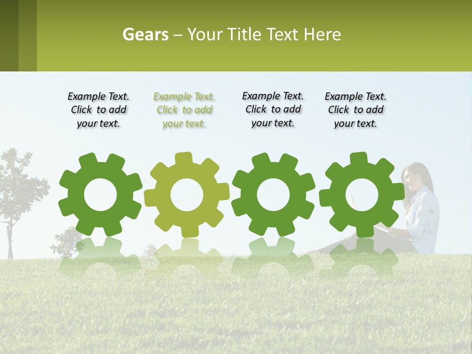 Finance Build Nature PowerPoint Template