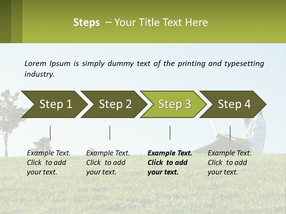 Finance Build Nature PowerPoint Template