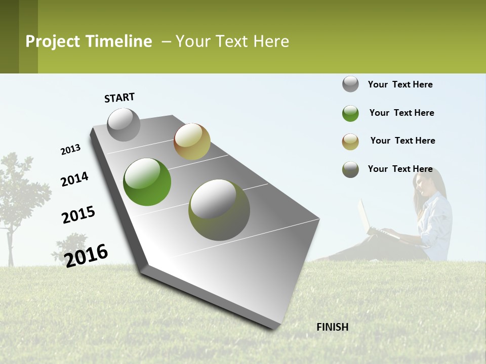Finance Build Nature PowerPoint Template