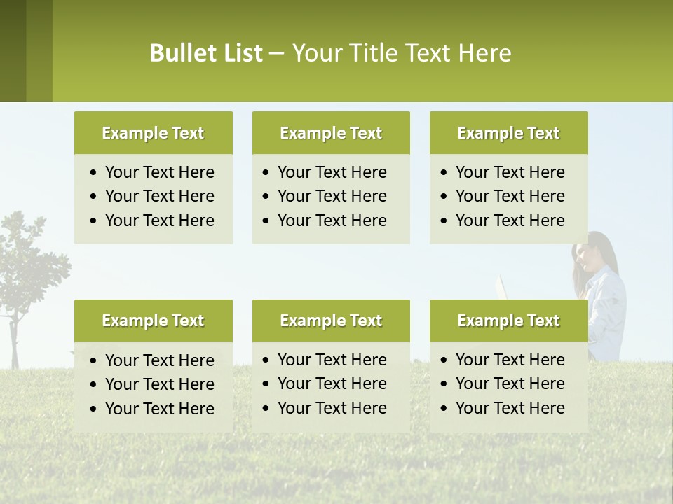 Finance Build Nature PowerPoint Template