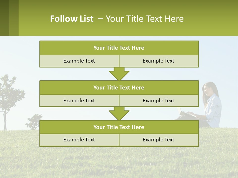 Finance Build Nature PowerPoint Template