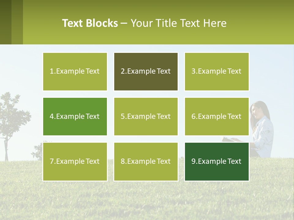 Finance Build Nature PowerPoint Template