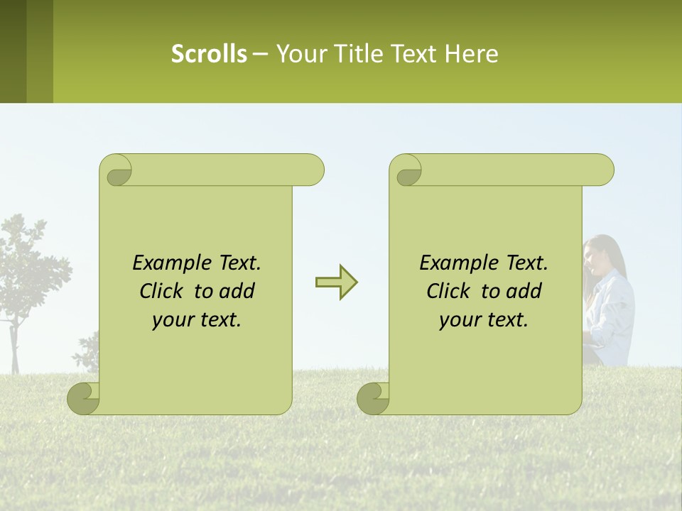 Finance Build Nature PowerPoint Template