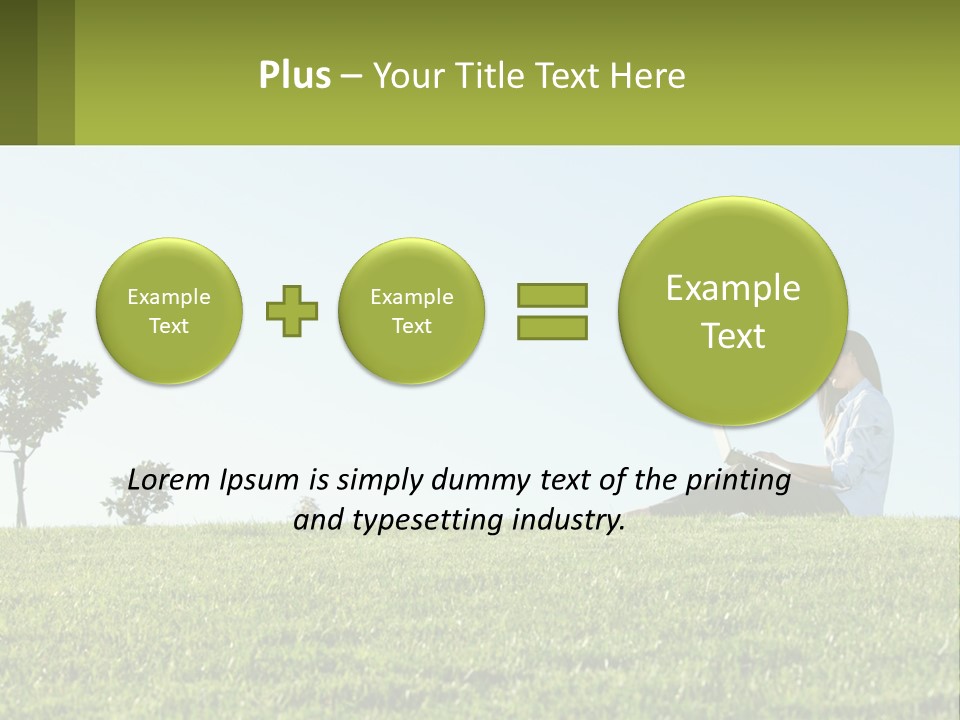 Finance Build Nature PowerPoint Template