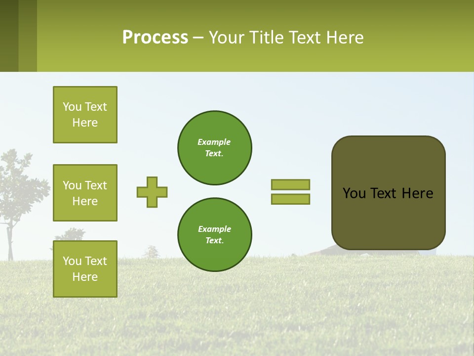 Finance Build Nature PowerPoint Template