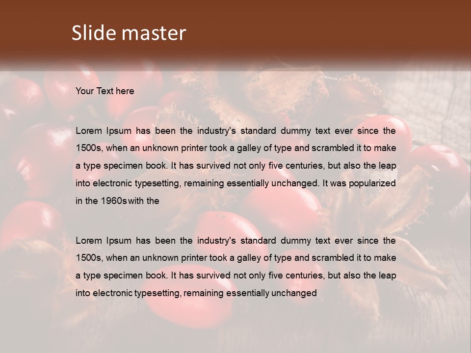 Blue Sky Leaf Selling PowerPoint Template