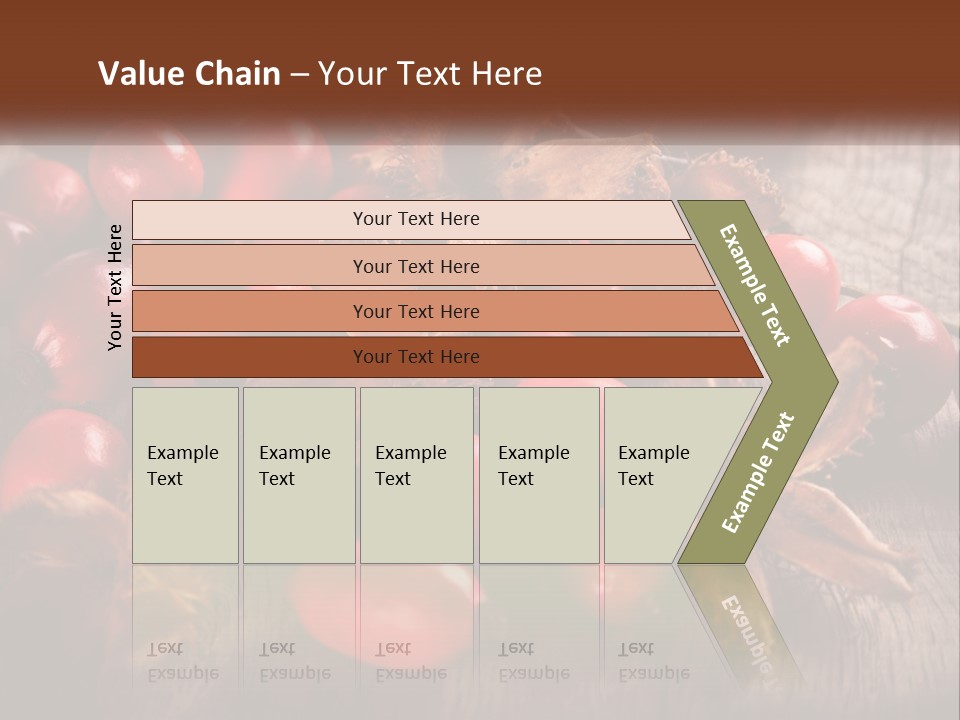 Blue Sky Leaf Selling PowerPoint Template
