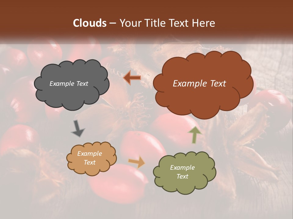 Blue Sky Leaf Selling PowerPoint Template