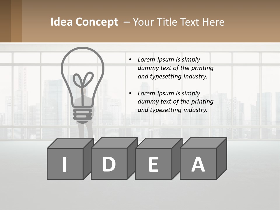 Selling Made Hand PowerPoint Template