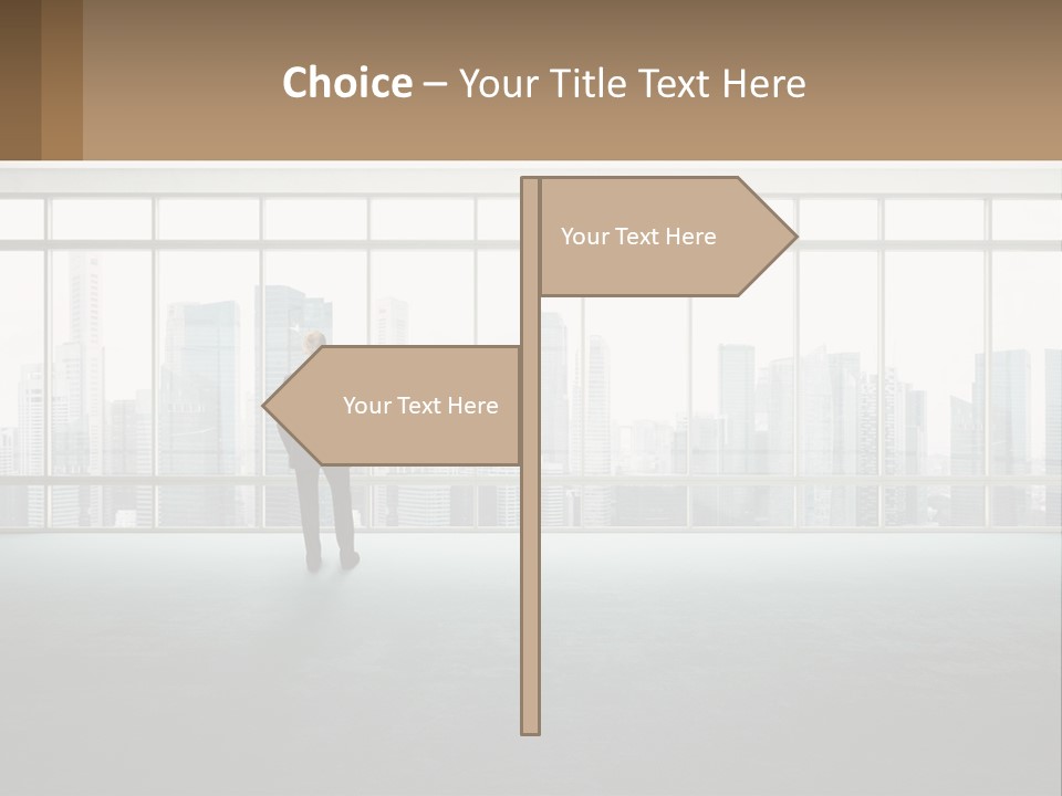 Selling Made Hand PowerPoint Template
