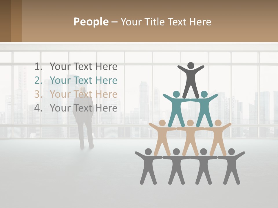 Selling Made Hand PowerPoint Template