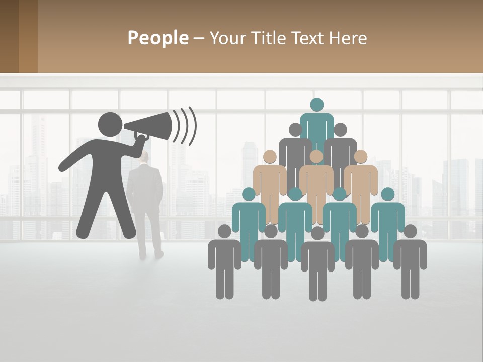 Selling Made Hand PowerPoint Template