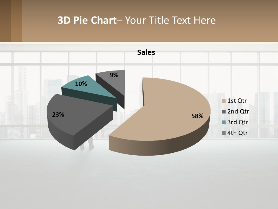 Selling Made Hand PowerPoint Template