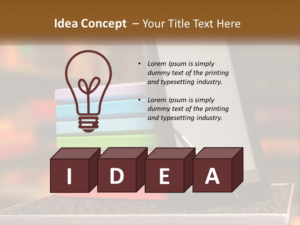 Conceptual House Nature PowerPoint Template