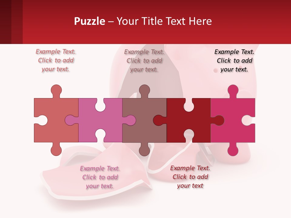 Structure Blue Sky House PowerPoint Template