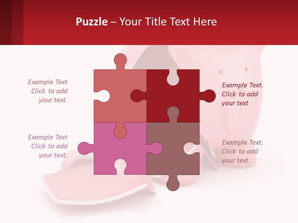 Structure Blue Sky House PowerPoint Template