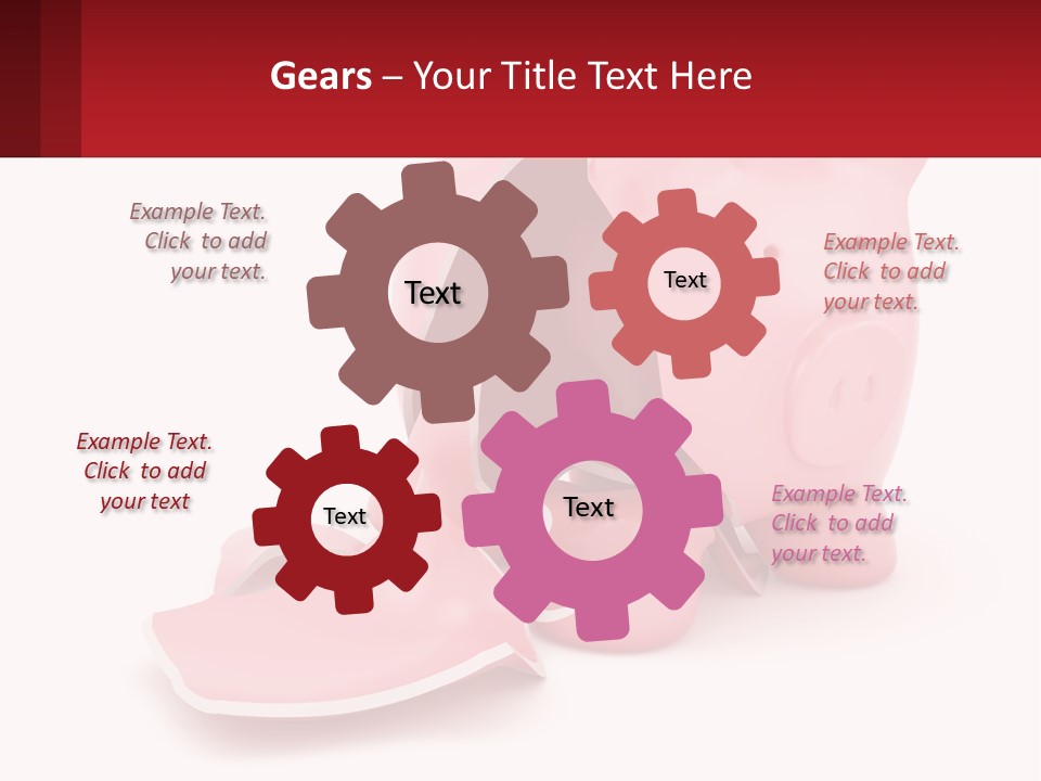 Structure Blue Sky House PowerPoint Template