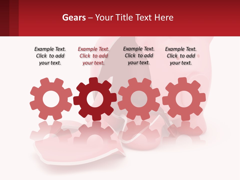 Structure Blue Sky House PowerPoint Template