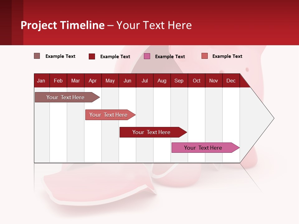 Structure Blue Sky House PowerPoint Template