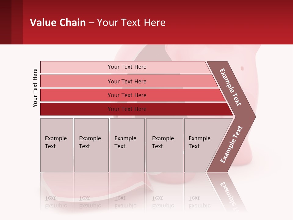 Structure Blue Sky House PowerPoint Template