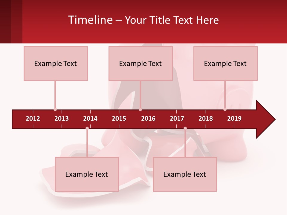 Structure Blue Sky House PowerPoint Template