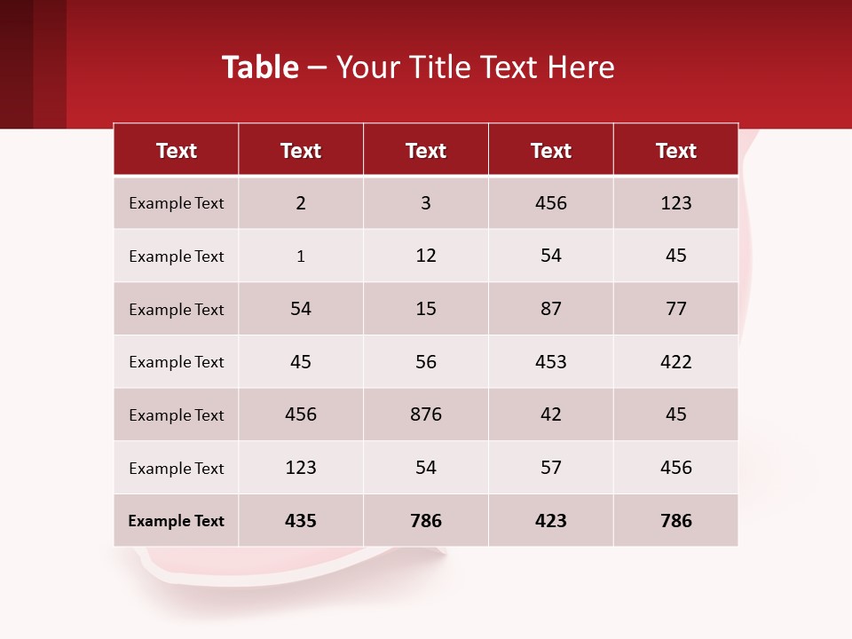 Structure Blue Sky House PowerPoint Template
