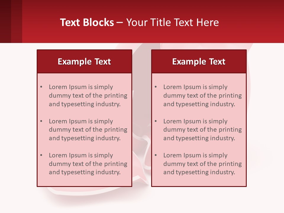 Structure Blue Sky House PowerPoint Template