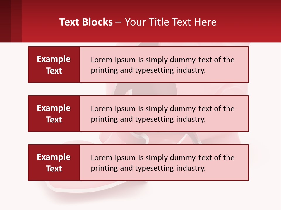 Structure Blue Sky House PowerPoint Template