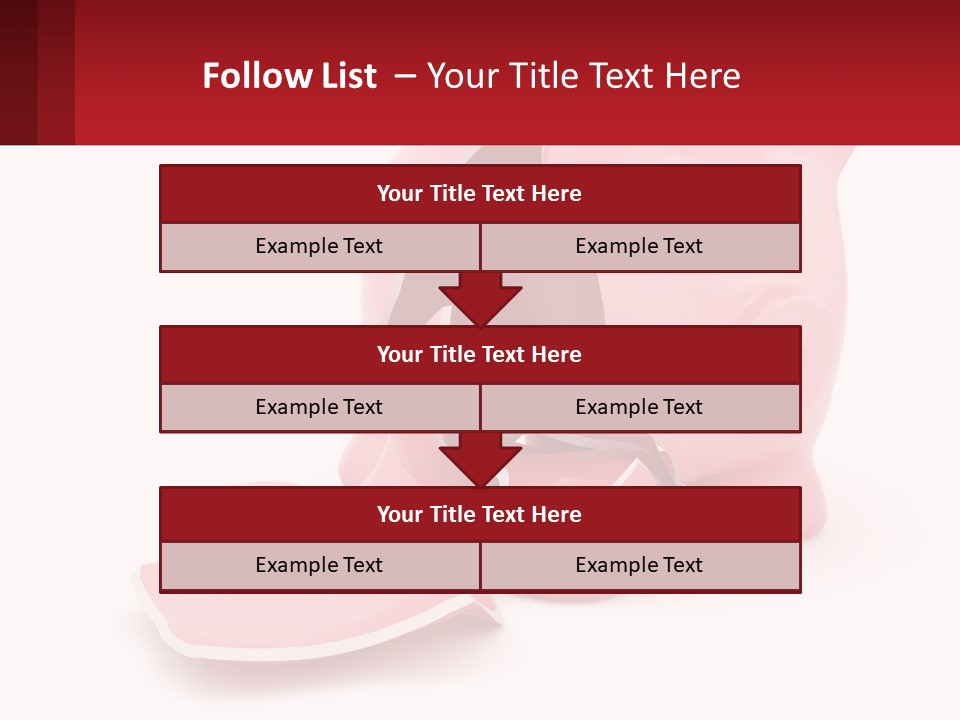 Structure Blue Sky House PowerPoint Template