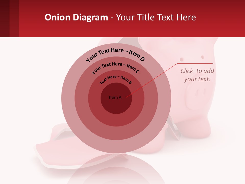 Structure Blue Sky House PowerPoint Template