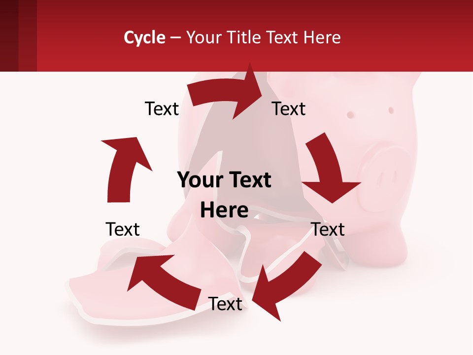 Structure Blue Sky House PowerPoint Template
