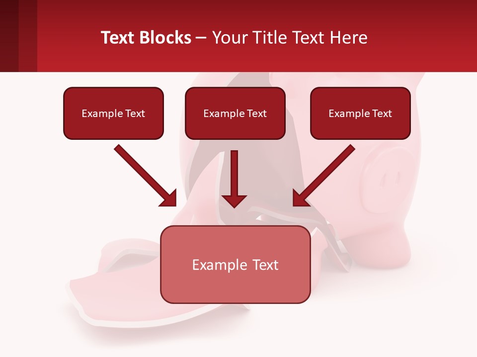 Structure Blue Sky House PowerPoint Template
