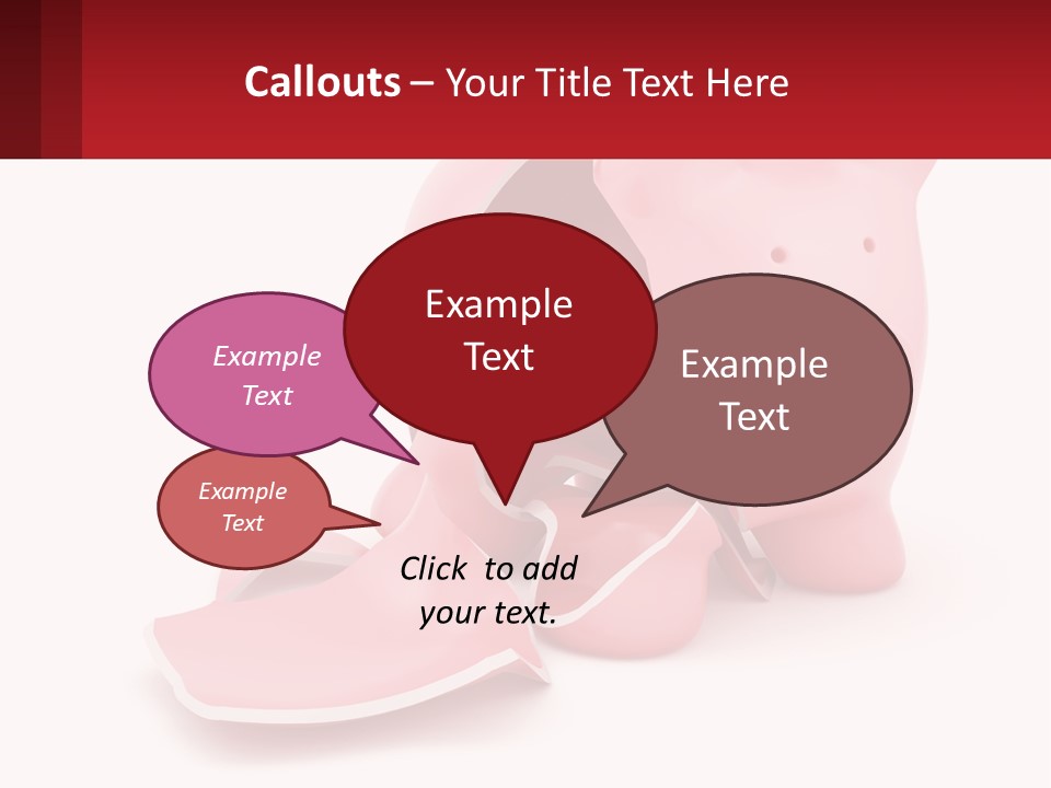 Structure Blue Sky House PowerPoint Template
