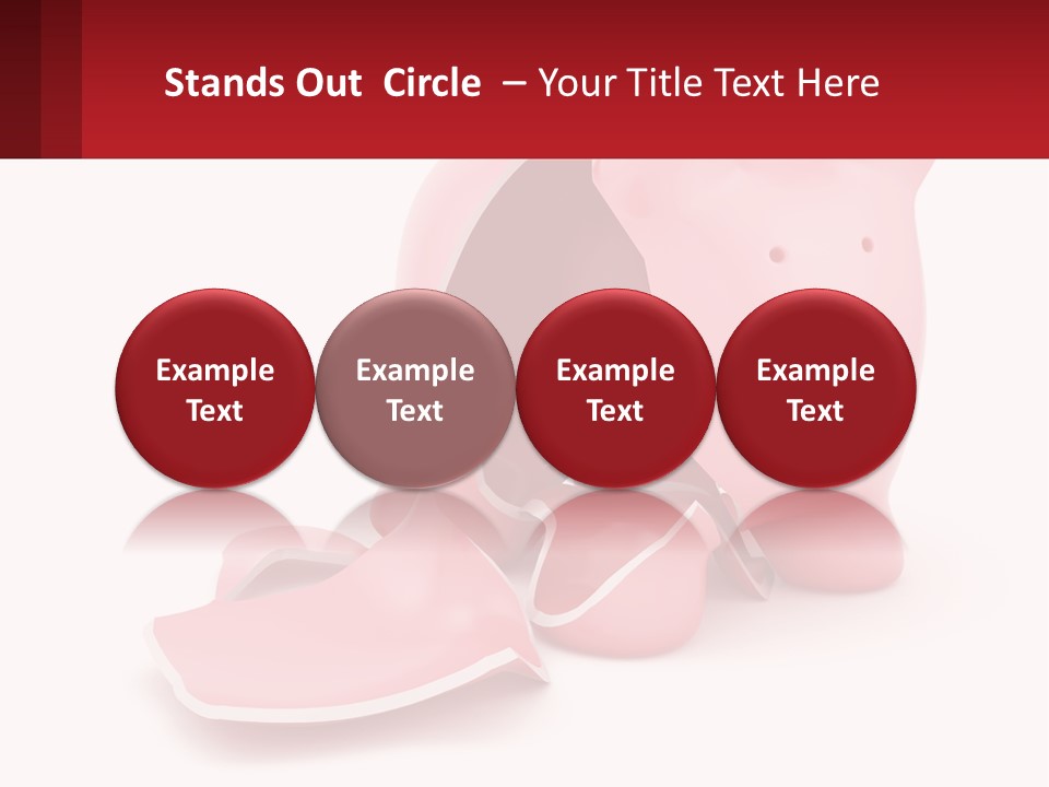 Structure Blue Sky House PowerPoint Template