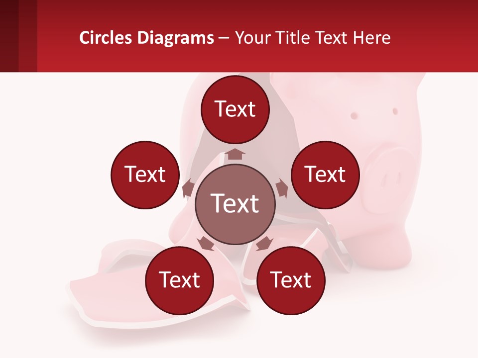 Structure Blue Sky House PowerPoint Template