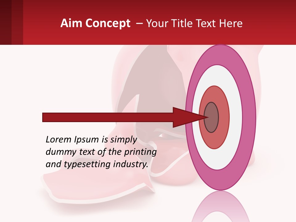 Structure Blue Sky House PowerPoint Template