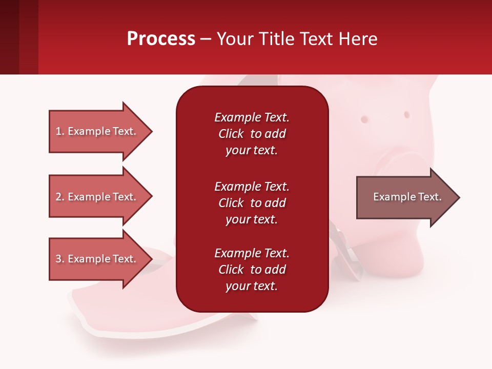 Structure Blue Sky House PowerPoint Template