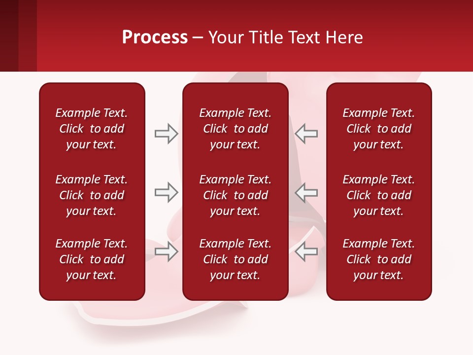 Structure Blue Sky House PowerPoint Template