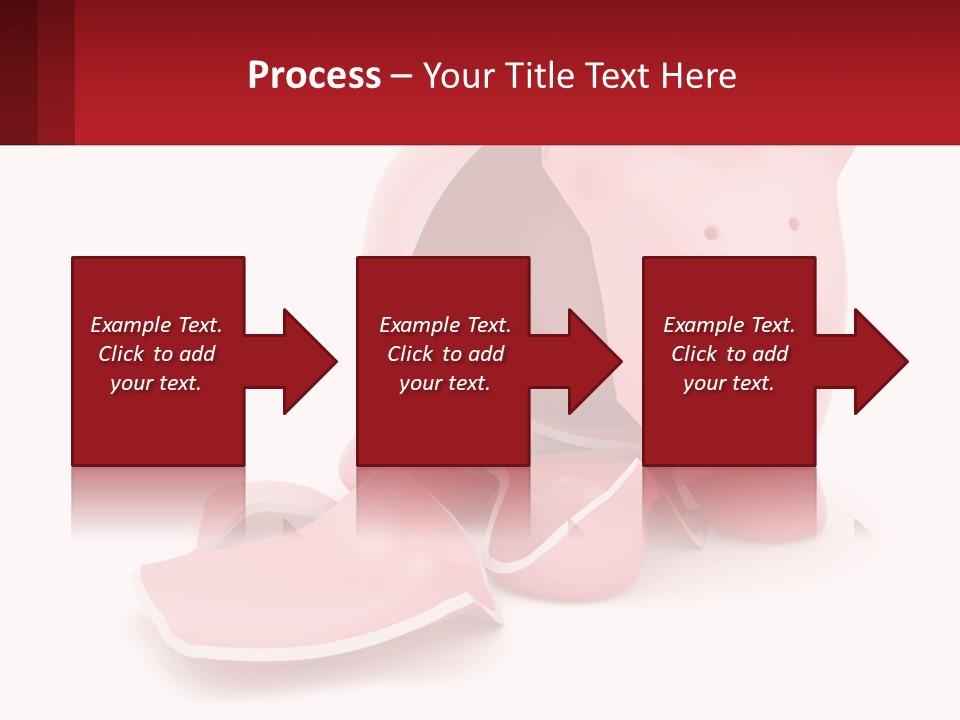 Structure Blue Sky House PowerPoint Template