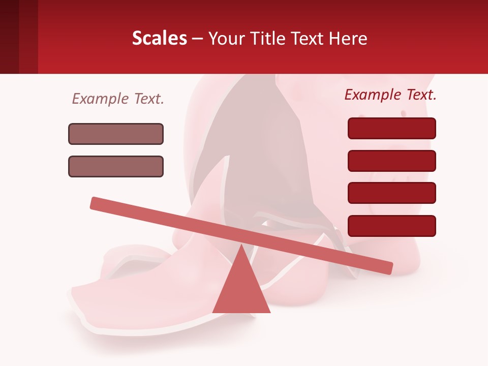 Structure Blue Sky House PowerPoint Template