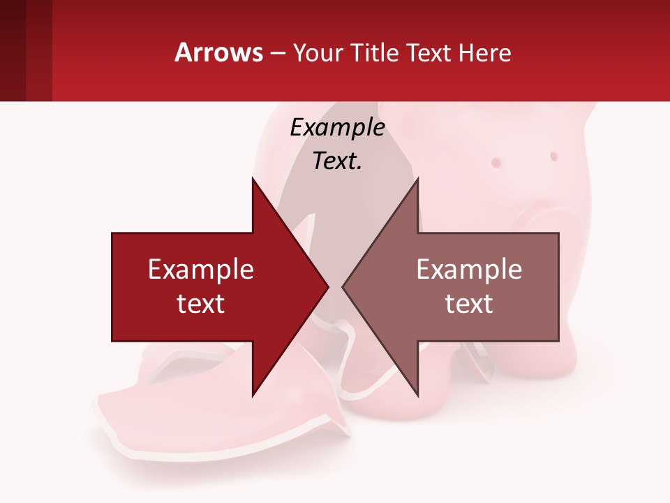 Structure Blue Sky House PowerPoint Template