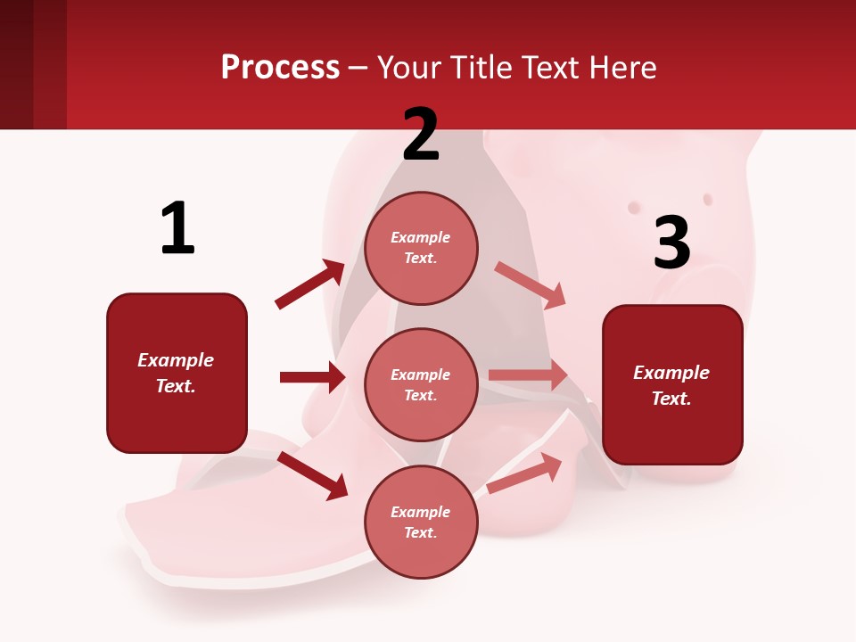 Structure Blue Sky House PowerPoint Template