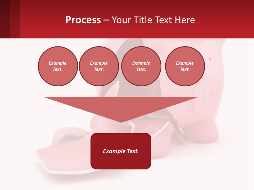 Structure Blue Sky House PowerPoint Template