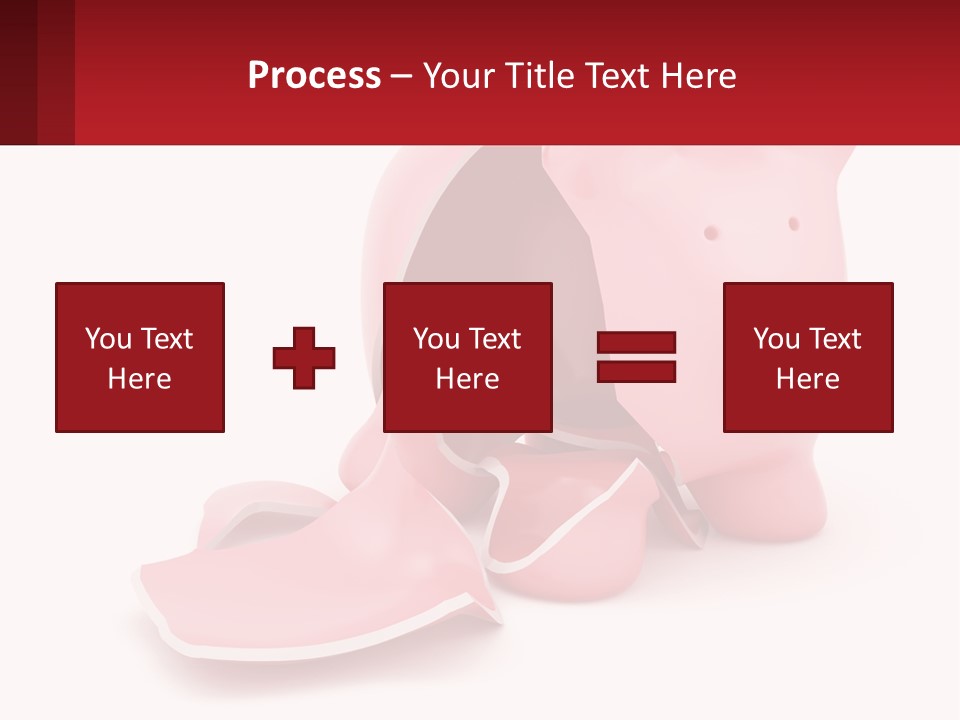 Structure Blue Sky House PowerPoint Template