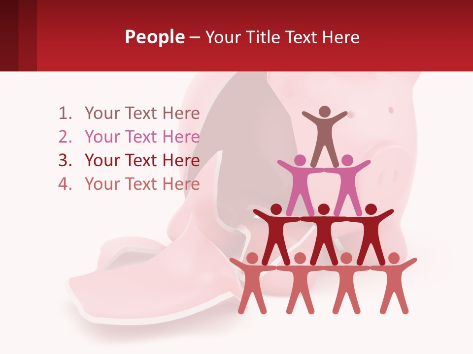 Structure Blue Sky House PowerPoint Template